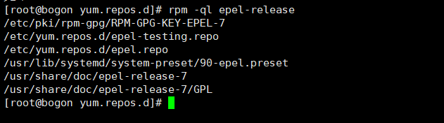quyer epel-release package
